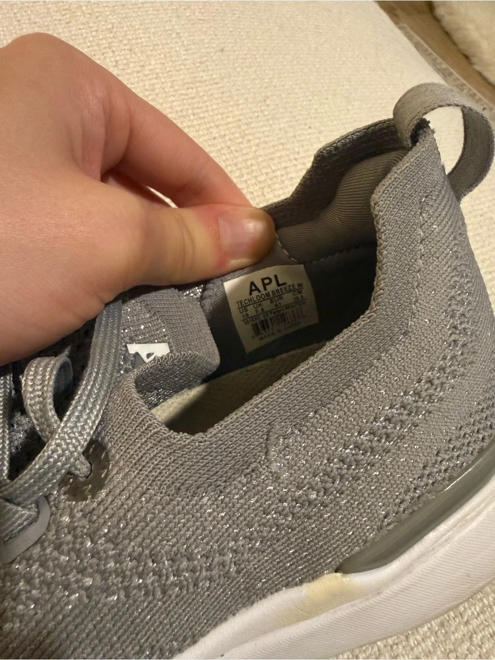 APL Techloom Breeze Sneakers - Silver/ Gray